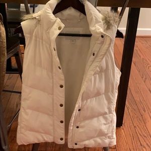 Banana republic puff vest